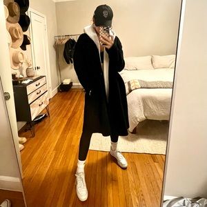 Vince Wool-Cashmere Cardigan Coat